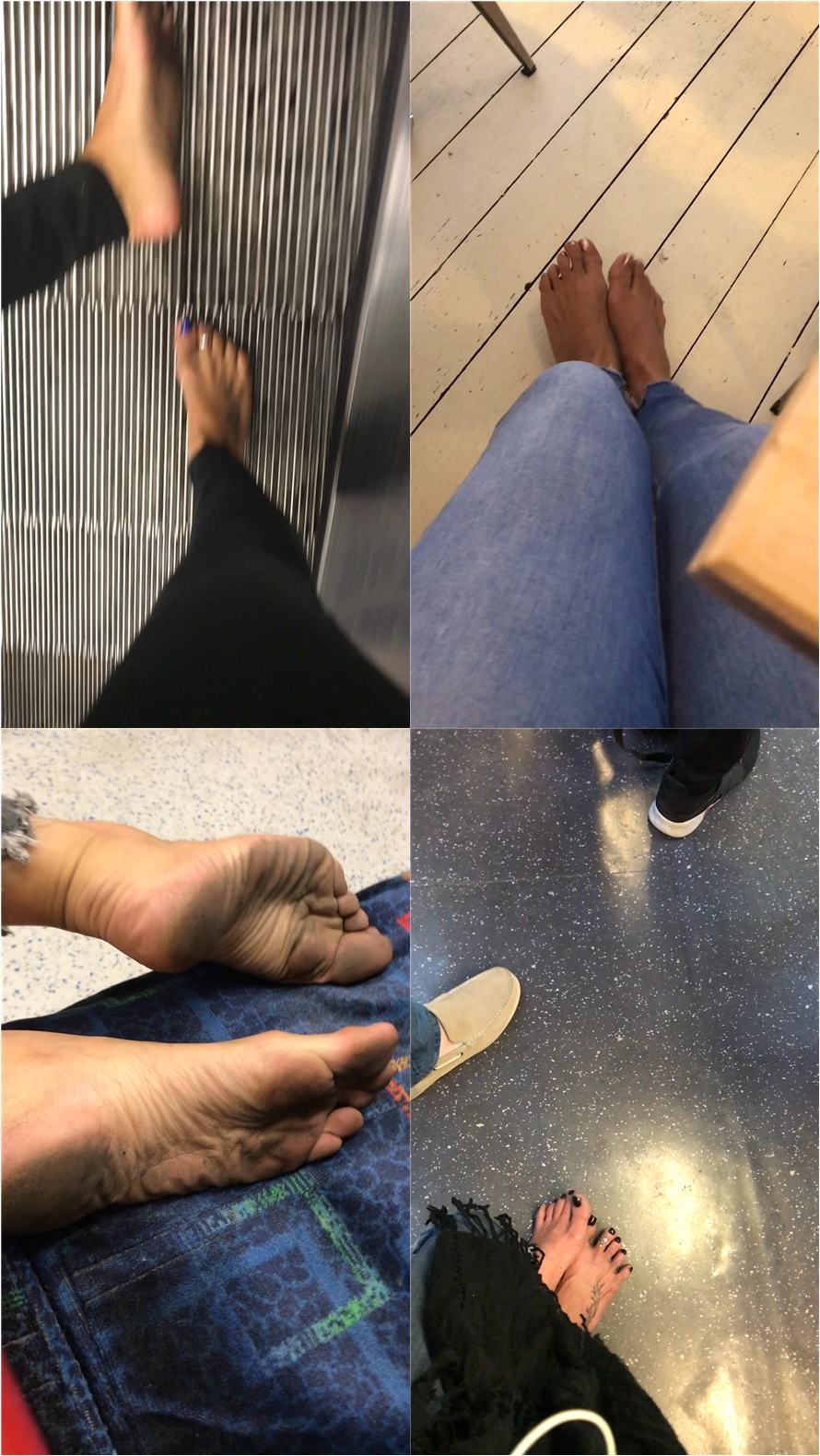 Feetwonders - Barefoot- various locations compilation