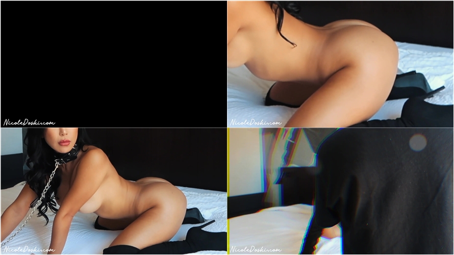 nicoledoshi - Submissive Leash BTS Photoshoot