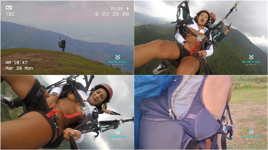 Mariana Martix - Mariana Martix paragliding Squirt