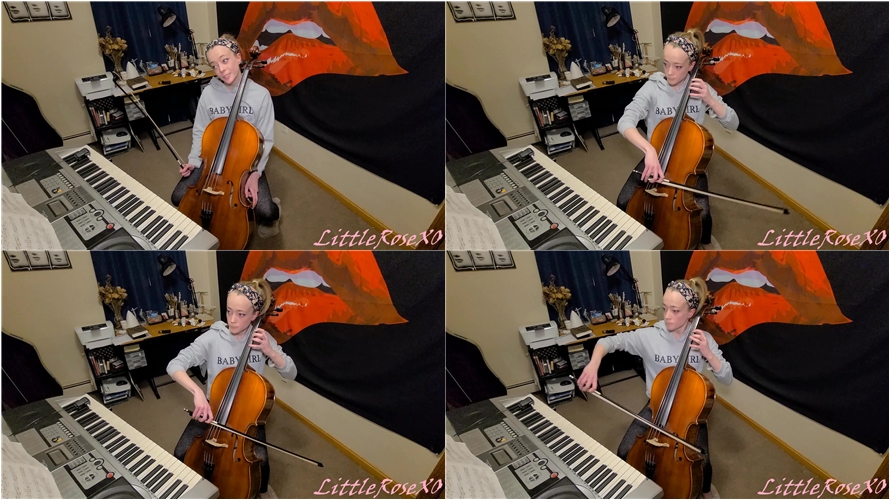 Riley Cyriis - Cello practice