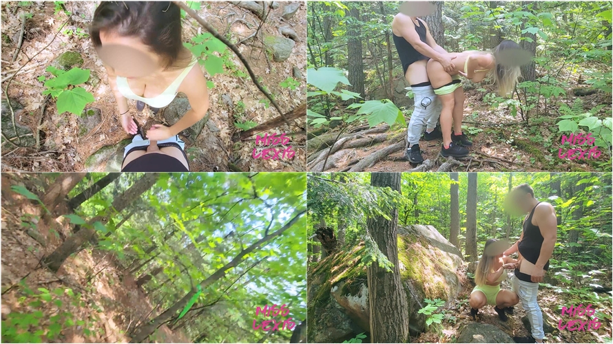 Lexis Star - Fucked Outdoor While Hiking
