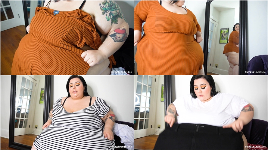 ssbbw adeline - Date Night Try-On